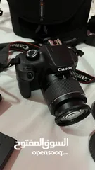  2 بيع canon 4000d  والسعر قابل للتفاوض