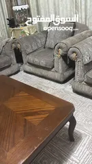  1 طقم كنب مستعمل للبيع