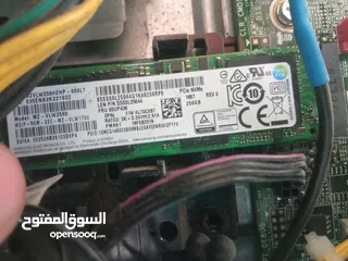  6 كمبيوتر مكتبي Lenovo بمواصفات ممتازة i5-7400 بس ناقصو الواجهة الأمامية لجهاز  بس شغال الف
