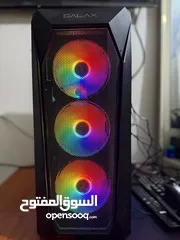  1 حاسبه للبيع  مواصفات الكيس I5 11400f Ram 16gb 3200 Hdd 1tb M.2 256gb Gpu Rtx 4060ti asus dule 2fan P