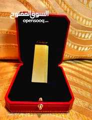  3 قداحة كارتير Cartier  الفاخره مطليه ذهب بحالة الوكاله فرنسيه  أصليه