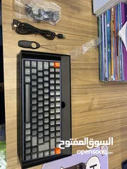  5 كيبورد جيمنج keychron k2v2 الماني الصنع براون سوتش lubed من الشركة  (جديد) بالكرتونة (لا تبخس)