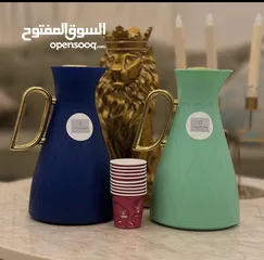  6 دلة قهوه ساده جاهزه للتقديم مسترجعه باطيب مذاق