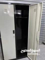  4 خزانة لكرات مكتب معدن ضرفتين ورفوف او تعليق وكافة الأثاث المعدني