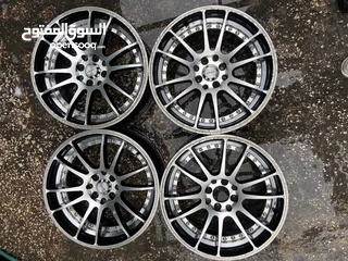  4 جنط 17 اربع براغي محير (بدون كوشوك)