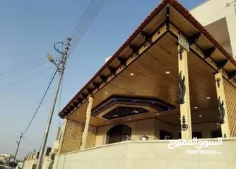  19 قرميد  مؤسسه العماوي لكافه اعمال تركيب القرميد والديكور والبرقولا  تركيب وصيانه