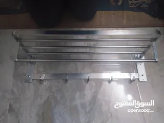  9 منشر منشفة و ملابس