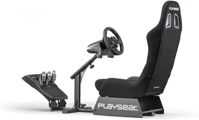  2 ستيرنج ثرست ماسترThrustmasterمع كرسي العاب من play seatقير تراست ماستر والهاند بريك اليدوي