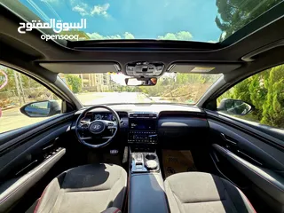  4 هنداي توسان ان لاين 2023ترخيص 2022 هايبرد بلج ان 4×4فل مسكر
