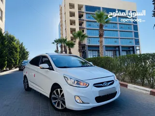  2 هونداي اكسنت 2016  اوتماتك فل اضافات بنزين ماتور 1600 جير 4غيار  الله يبارك لصاحب النصيب ..