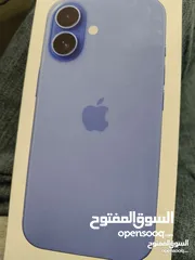  1 ايفون 16 gb128 جديد بالكرتونة