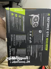  4 Nvidia GTX 1650 super بحالة ممتازة للبيع