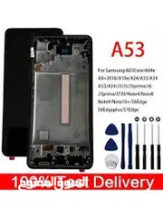  1 ‎شاشة سامسونج A53  أصلي شركة 100%   , SAMSUNG A53 ORIGINAL LCD