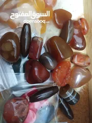  4 خواتم فضه ستاتي مطعمه بالاحجار