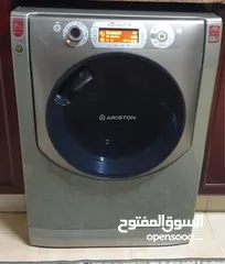  2 2في1 نوع اريستون غساله مع حماصه k10