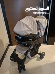  2 Graco stroller with car seat