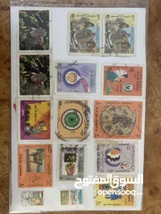  6 طوابع بريدية