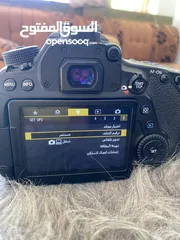  5 Canon 80D بحالة ممتازة جداً