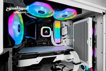  4 Corsair QL Series, Ql120 RGB, 120mm RGB LED Fan