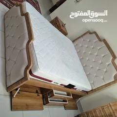  5 bedroom : A luxurious double bed set with a super orthopedic bed