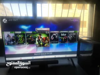  5 xbox360 مجدد مهكر مع ايد و250 لعبة من افضل     الالعاب وكونيكت السعر 550 شيكل غير قابل للتنزيل