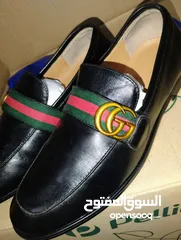  2 Black Donnie GG Leather Loafers