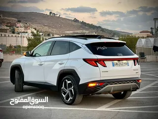  6 هونداي توسان/2022 Plug In فل الفل فتحة سقف بانوراما  4x4 ///271Hp   ( Haybrid) 1600cc