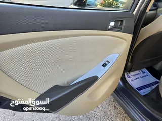  13 هونداي اكسنت 2014 فحص كامل 7 جيد عداد 112km محرك 1600cc مالك 1