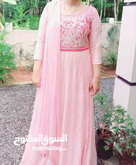  2 Western Pink Gown For Women