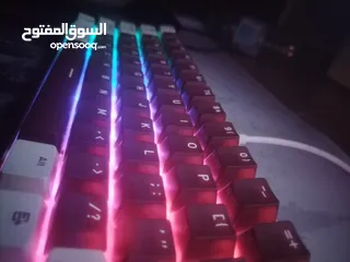  2 Mechanical keyboard red switch كيبورد سويتش احمد ممتاز وكولتي رهيب