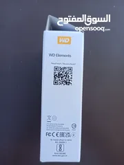  4 هارديسك خارجي wd جديد بكرتونته