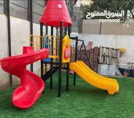  30 العاب خارجية مستورد سحاسيل ومراجيح للحضانات ورياض الأطفال والمدارس والمزارع والشاليهات والحدائق