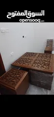  2 طاولة خشب زان جديدة
