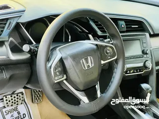  10 Honda Civic 2019 Model, Zero accident, Single Owner, Low Mileage For Sale