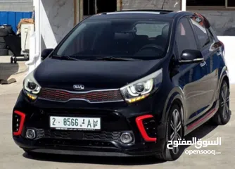  4 bekanto Gt- Line full options كيا بكانتو Gt- Line فل اضافات مع فتحة سقف