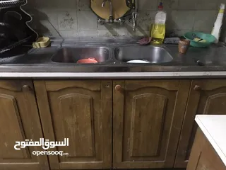  3 كاونترات مطبخ كامل مع طباخ غاز