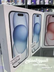  5 iphone 15 جديد كفالة الشرق الاوسط بسعرمميز مع بكج هدايا من داخل المحلTRACK PHONE  اهلا وسهلا بجميع