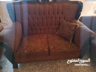  2 طقم كنب 7مقاعد للبيع