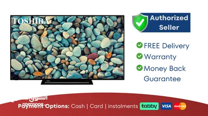  1 Toshiba 50 inch Smart TV - 4K - Brand New - Warranty - Free Delivery - 50 55 58