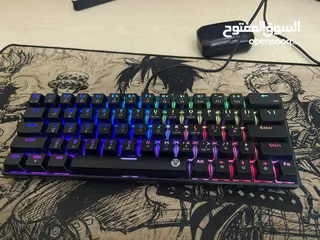  3 ‏Keyboard Fantech MK859 ~ 60% ~ Full RGB