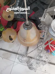  3 ثريات بأشكال مختلفة