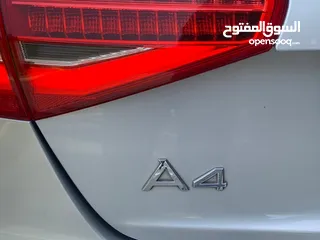  6 اودي A4 خليجي مالك اول بحاله الوكاله الممشى فقط 125000 KM