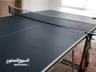  9 Table tennis table with full set