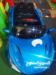  6 سيارة اطفال شحن صنوبرصات هزازة مع ريموت