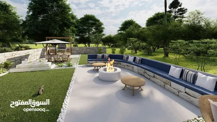  9 تصميم داخلي منازل و مكاتب و عيادات و محال تجاريه و حدائق تصميم و تنفيذ بافخم التصاميم المميزه