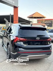 27 هونداي سنتافيه 2022 هايبرد فل اضافات اعلى صنف بريميوم بلس برستيج vip وارد كوريا لون اسود