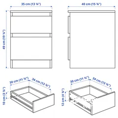  13 Ikea brimnes bedroom 140x200