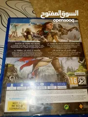  2 سيدي Horizon Zero Dawn للبيع وسيدي Uncharted 4 A Thief's  للبيع
