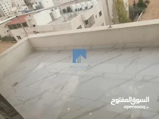  16 شقة فاخرة للبيع في خلدا  - قرب مدارس ساندس طابق ثالث 160م مع روف دوبلكس 125م لم تسكن