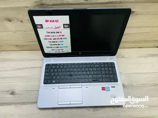  4 HP CORI5 بكرت شاشة الجيل السادس RAM 8 GIGA DDR4 SSD 256 GIGA VGA AMD R7 كيبورد مضئ وبصمة